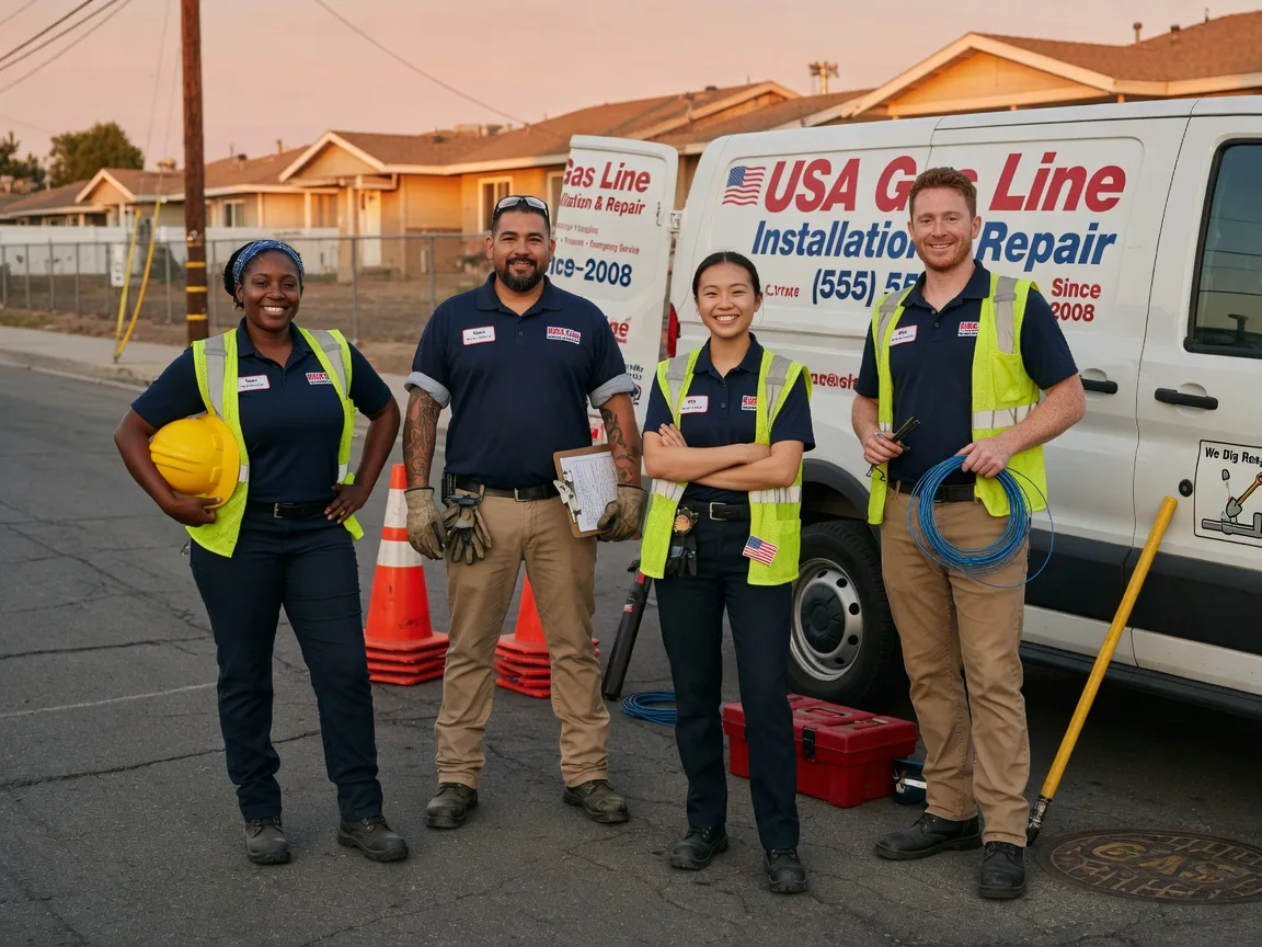 Gas Line Installation company in Curryville, PA
